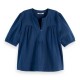 дамски,блузи,дамски,ризи,scotch,&,soda,u9a00636t,short,sleeve,blouse,blue