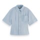 риза,с,къс,ръкав,дамски,блузи,дамски,ризи,scotch,&,soda,u9a00630t,short,sleeve,shirt,blue
