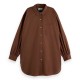 риза,с,дълъг,ръкав,дамски,блузи,дамски,ризи,scotch,&,soda,u9b00628t,oversized,long,sleeve,shirt,brown,(cold,brew)