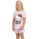 тениска,детски,пижами,hello,kitty,hello,kitty,short,sleeve,pyjama,t,shirt,pink,(pink)