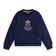 блуза,детски,блузи,scotch,&,soda,179341,relaxed,fit,sweatshirt,blue,(navy)