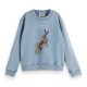 блуза,детски,блузи,scotch,&,soda,179353,loose,fit,sweatshirt,blue