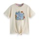 тениска,детски,тениски,scotch,&,soda,179360,t,shirt,soft,ice,melange,(beige)
