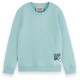 блуза,детски,блузи,scotch,&,soda,179476,regular,fit,sweatshirt,sea,blue,melange,(blue)