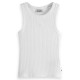 бебешка,тениска,детски,тениски,scotch,&,soda,baby,slim,fit,sleeveless,t,shirt,white