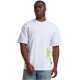 тениска,мъжки,тениски,karl,kani,woven,signature,tag,short,sleeve,t,shirt,white,(white,lime)