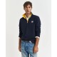 блуза,мъжки,пуловери,gant,2067021,half,zip,sweatshirt,blue,(evening,blue)