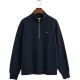 блуза,дамски,блузи,gant,4200561,half,zip,sweatshirt,blue,(evening,blue)