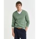 блуза,мъжки,пуловери,дамски,пуловери,gant,8030562,v,neck,sweater,green,(kalamata,green)