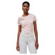 тениска,дамски,тениски,salsa,jeans,21009357,slim,fit,short,sleeve,t,shirt,pink,(light,pearl,v1)