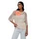 тениска,дамски,тениски,salsa,jeans,21009375,regular,fit,short,sleeve,t,shirt,beige