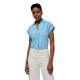 дънки,дамски,блузи,дамски,ризи,salsa,jeans,3d,floral,regular,fit,blouse,blue
