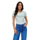 тениска,дамски,тениски,salsa,jeans,institutional,beaded,branding,short,sleeve,t,shirt,light,green,(green)
