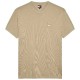 тениска,мъжки,тениски,tommy,jeans,badge,regular,fit,short,sleeve,t,shirt,beige
