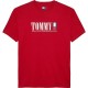 тениска,мъжки,тениски,tommy,jeans,dna,flag,regular,fit,short,sleeve,t,shirt,red,(sapphire,red)