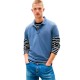 дънки,мъжки,блузи,с,яка,tommy,jeans,placket,slim,fit,short,sleeve,polo,blue,moment,(blue)
