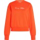 блуза,дамски,блузи,tommy,hilfiger,script,regular,fit,sweatshirt,brilliant,orange,(orange)