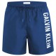 бански,гащета,мъжки,бански,костюми,calvin,klein,intense,power,medium,drawstring,swimming,shorts,blue