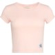бебешка,тениска,дамски,тениски,calvin,klein,jeans,essentials,baby,short,sleeve,t,shirt,pink