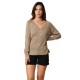 блуза,дамски,пуловери,дамски,плетени,дрехи,deeluxe,amalia,sweater,brown,(gold)