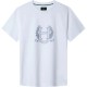 тениска,мъжки,тениски,hackett,heritage,crest,short,sleeve,t,shirt,optic,white,(white)