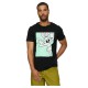 тениска,мъжки,тениски,mc,clothes,looney,tunes,bugs,bunny,funny,face,short,sleeve,t,shirt,black,(black)