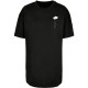 тениска,дамски,тениски,mc,clothes,love,in,the,air,short,sleeve,t,shirt,black,(black)