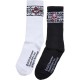 чорапи,мъжки,чорапи,mc,clothes,ramones,skull,socks,2,pairs,white,black,(black,white)
