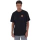 тениска,мъжки,тениски,hurley,corner,short,sleeve,t,shirt,black,(black)