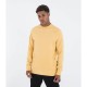 блуза,мъжки,пуловери,hurley,low,tide,sweatshirt,yellow,(pebble)