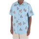 риза,с,къс,ръкав,мъжки,ризи,hurley,oao,lido,stretch,short,sleeve,shirt,blue