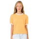 тениска,детски,тениски,rip,curl,bliss,bobbi,short,sleeve,t,shirt,yellow,(mango)