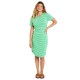 рокля,дамски,поли,и,рокли,rip,curl,limonade,short,sleeve,dress,green