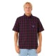 риза,с,къс,ръкав,мъжки,ризи,rip,curl,raw,energy,plaid,short,sleeve,shirt,purple,(deep,plum)