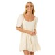 рокля,дамски,поли,и,рокли,rip,curl,san,carlos,la,joya,short,sleeve,short,dress,beige