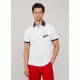 мъжки,блузи,с,яка,façonnable,chest,coll,print,short,sleeve,polo,white,(white)