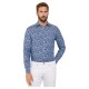 риза,с,дълъг,ръкав,мъжки,ризи,façonnable,palm,long,sleeve,shirt,naval,blue,(blue)