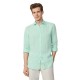 риза,с,дълъг,ръкав,мъжки,ризи,façonnable,yd,plain,long,sleeve,shirt,dark,acqua,blue,(green)