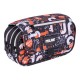 канцеларски,принадлежности,milan,4,zipped,pencil,case,with,a,flap,fingers,special,series,black,(multicolor)