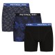 боксерки,мъжко,бельо,petrol,industries,m,1050,bxr304,boxers,3,units,black,(black)
