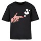детска,тениска,мъжки,тениски,miss,tee,girl,bang,short,sleeve,t,shirt,black,(black)