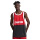 тениска,мъжки,тениски,starter,black,label,starter,split,mesh,sleeveless,t,shirt,city,red,black,(red)
