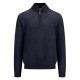 блуза,мъжки,пуловери,fynch,hatton,1513222,structure,half,zip,sweater,navy,(blue)