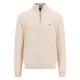 блуза,мъжки,пуловери,fynch,hatton,1513222,structure,half,zip,sweater,beige