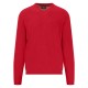блуза,мъжки,пуловери,fynch,hatton,air,cotton,v,neck,sweater,red