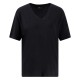 тениска,дамски,тениски,fynch,hatton,basic,short,sleeve,v,neck,t,shirt,black,(black)