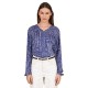дамски,блузи,дамски,ризи,fynch,hatton,blurry,square,long,sleeve,blouse,blue