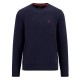 блуза,мъжки,пуловери,fynch,hatton,chunky,basic,sweatshirt,blue