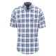 карирана,риза,дамски,ризи,мъжки,ризи,fynch,hatton,combi,slub,checks,short,sleeve,shirt,white,(strong,blue)