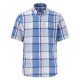 карирана,риза,мъжки,ризи,fynch,hatton,colorful,linen,checks,short,sleeve,shirt,strong,blue,(blue)
